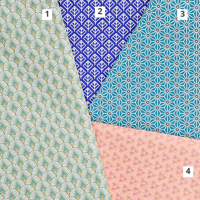 kit tout-en-un personnalisable tote bag les géométriques