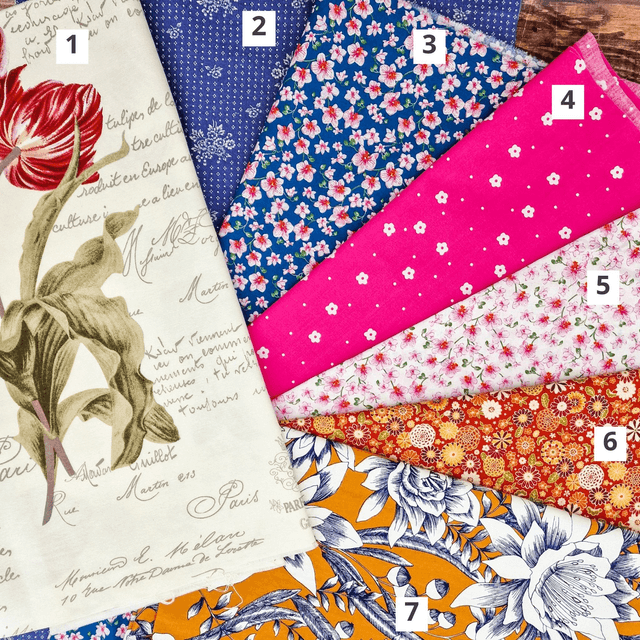 kit tout-en-un personnalisable tote bag les fleuries